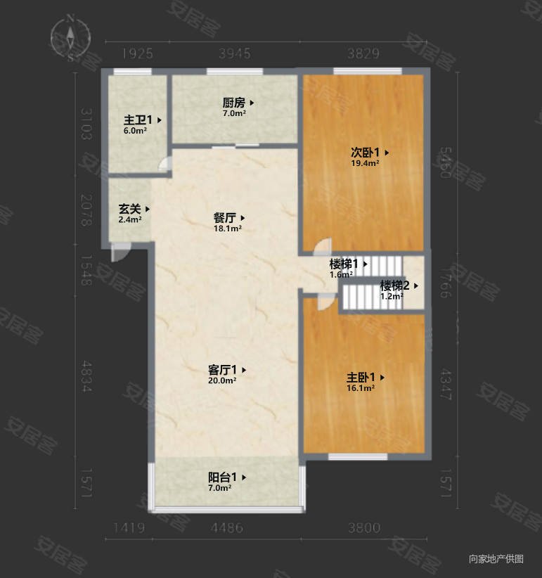 汇达苑4室3厅2卫104㎡南808万