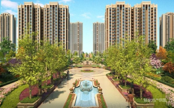 高新 明威橡树湾 地铁口 小区园林景观 经典三室户型无浪费