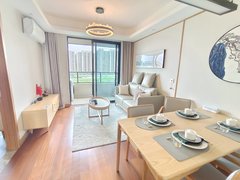 马鞍山花山幸福广场免费停车 电梯洋房 民用水电气 精品两房 物业安保服务好必租出租房源真实图片