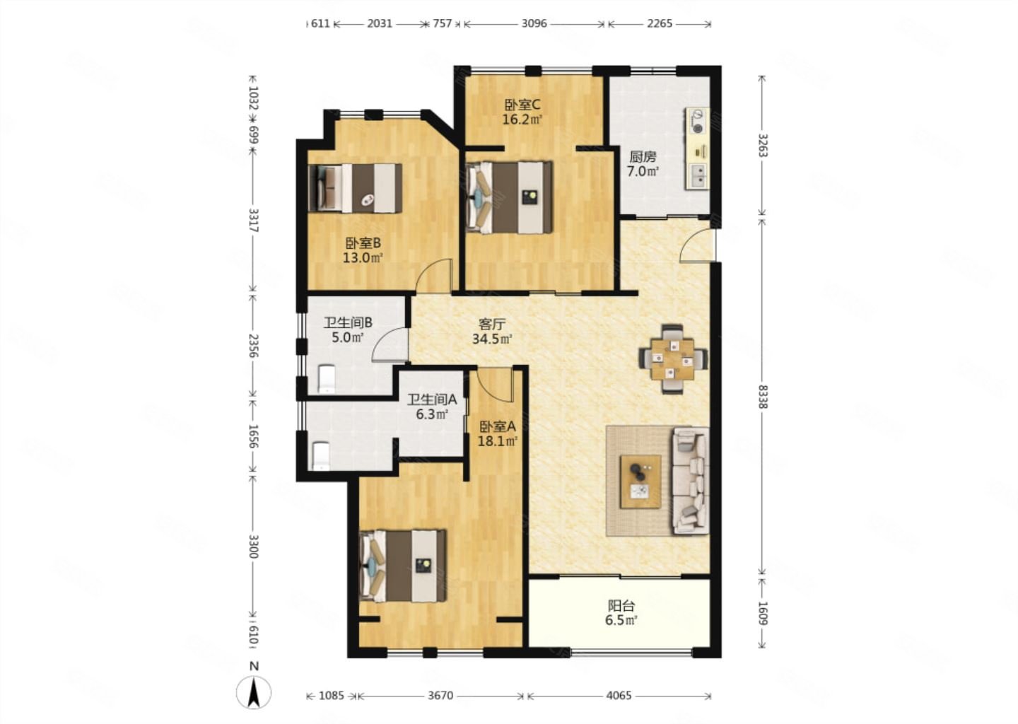 翠湖湾小石湖畔精装三房两卫地铁口旁低密度小区