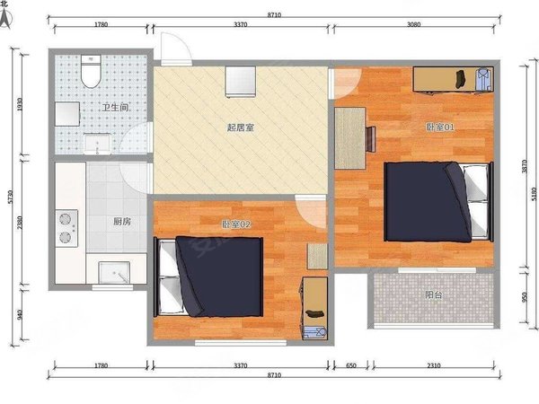 天津西青精武国兴佳园西青大学城 精武地铁站 卓尔电商城姚村租房,无