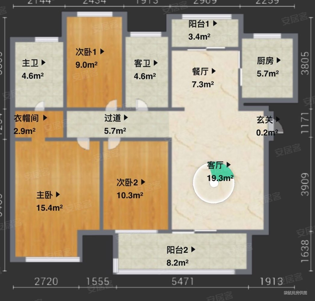 急急售聚湖雅苑精装3房2卫3开间朝南户型可直接领包入住