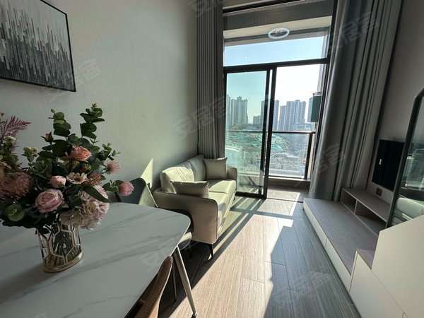 深圳龙岗坂田华为荔枝苑西区贝尔路杨美复式一房 精装民水民电 车位