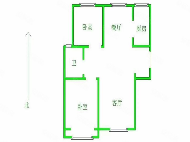 金屋秦皇半岛五区 100平经典户型 精装 前排 合适的一套急
