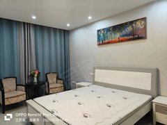 射阳射阳城东吾悦广场五洲国际7楼精装公寓朝北可短租可交一押一1000月。出租房源真实图片