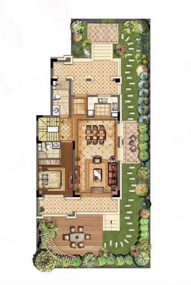 半岛印象花园4室2厅3卫201.72㎡南北635万