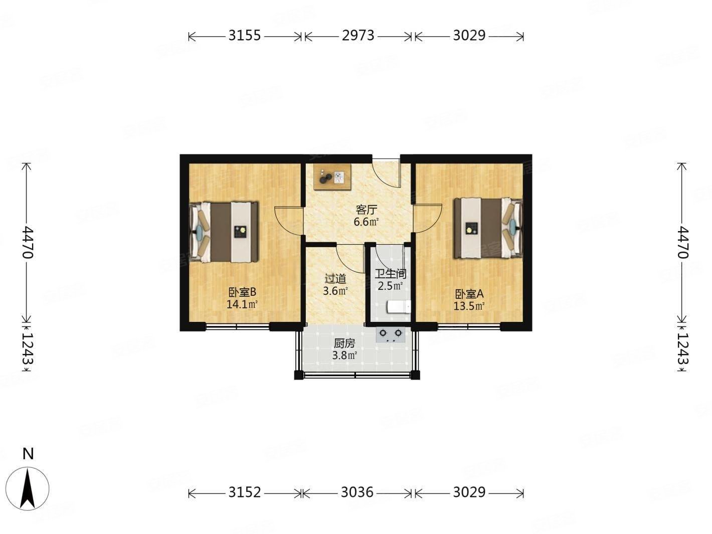 电大街 北焦二十八 73万 北焦花苑旁钟强,电大街