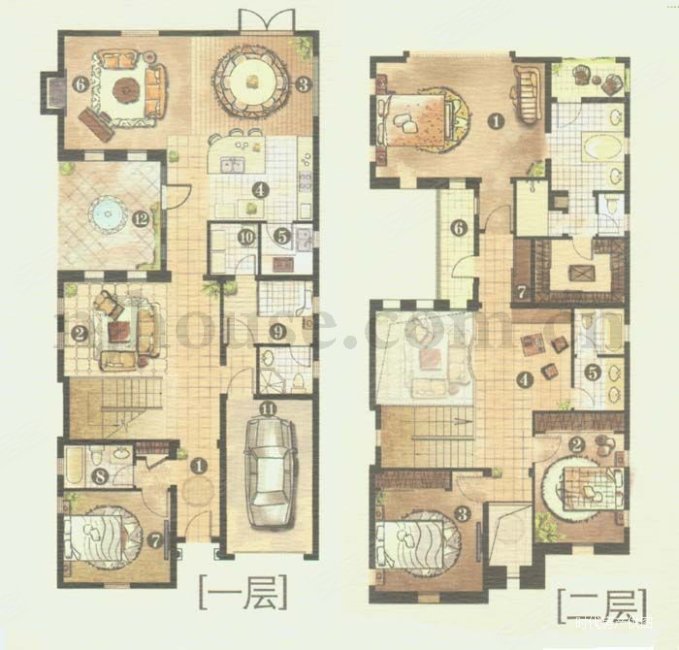 一套性价比极高卧龙湖联排别墅200平只需250万,卧龙湖小镇(别墅)二手