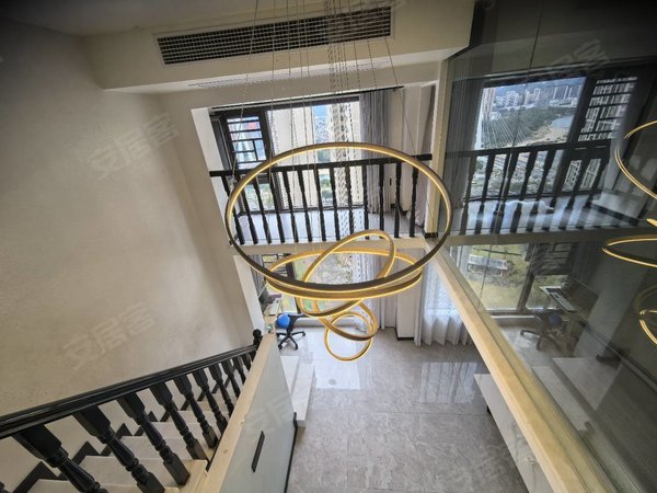 福安解放路阳头广场中梁壹号院(福安)出租中梁复式楼两室套房,装修新,家具家电齐全,月租2100元出租房源真实图片