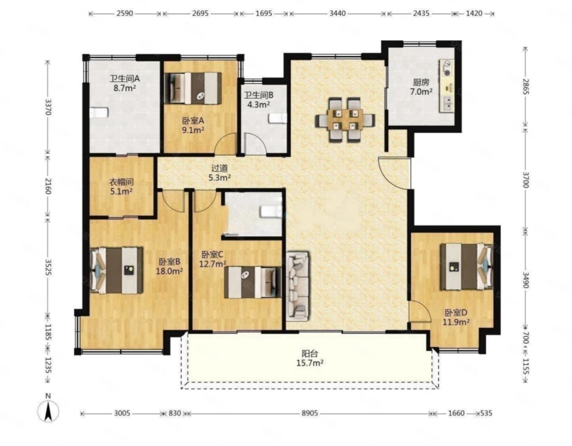 好房推荐华润万象华府 统一精装带地暖 朝南花园 诚心价可谈,万象华府