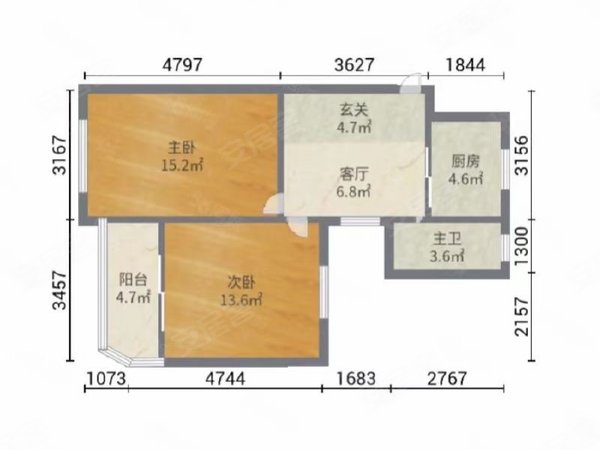 上海嘉定安亭旭辉公元旭辉公元近肝胆医院,精装两房南北通透,家电家具