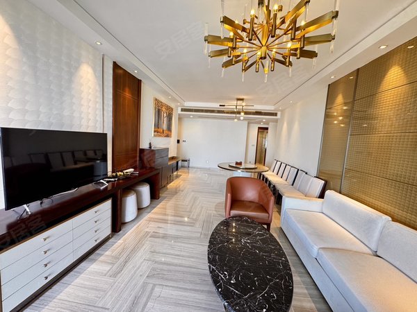 三亚吉阳鹿回头复地鹿岛年租20万  复地鹿岛 4房3卫  高层一线海景 南北通透出租房源真实图片