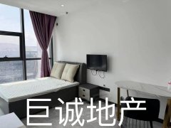 海湖新区 唐府公寓 精装一室一厅出租 落地拐角窗 拎包入住