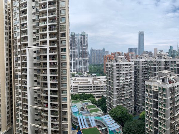 猎德花园高层全新三房两厅两卫配置齐全轻奢风拎包入住,天河租房-广州