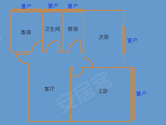 宜昌伍家岗胜利张家店社区 3室1厅1卫出租房源真实图片