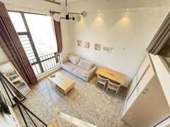 泉州晋江体育中心中航城阿尔法复试公寓 民水民电 干净整洁 家具家电齐全出租房源真实图片