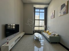 百色右江恒基广场龙晟国际公寓复试楼1房2厅2卫1600元出租交通便利拎包入住出租房源真实图片