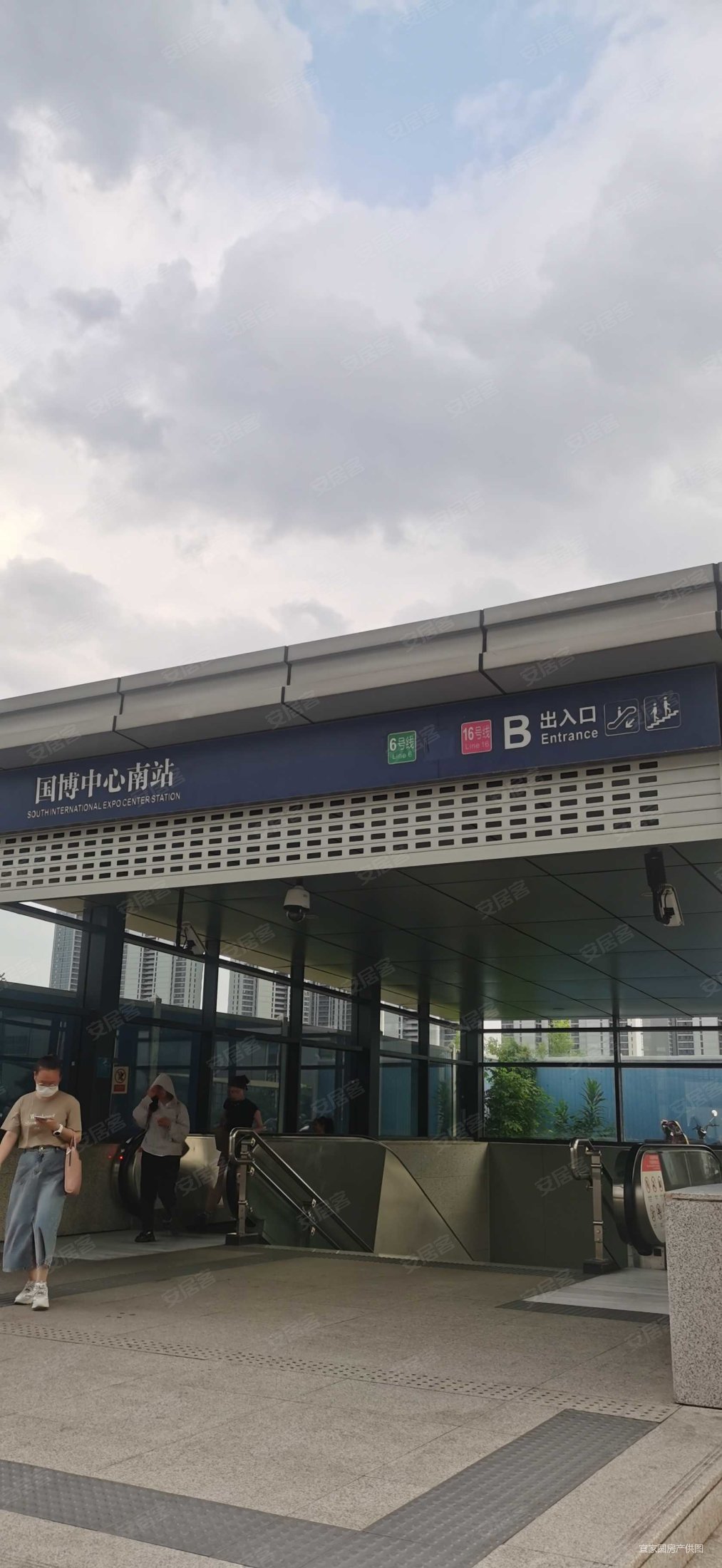 国博新城居近地铁朝南电梯房满五楼龄新装修好