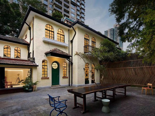 上海长宁镇宁路华山路1100弄小区独栋 花园洋房 老洋房 办公 住家