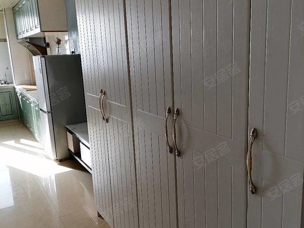 包头昆都仑丰盈道京奥港花园(商住楼)新上帝景精装南向公寓，光线充足带空调，可月付，拎包入住，实景出租房源真实图片