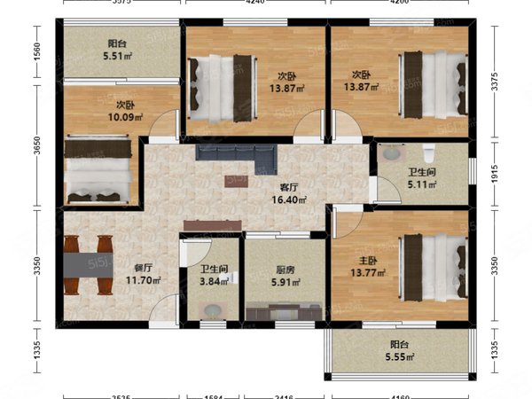 【多图】保利香雪,南桥寺租房,找室友 押一付三 无中介 近sm广场 近