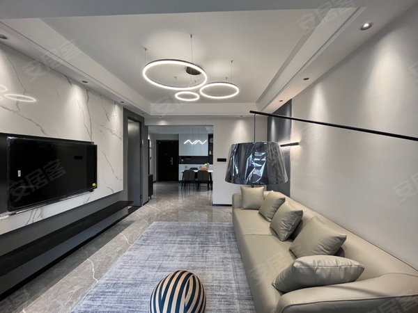 【多图】约克郡汀兰,照母山租房,照母山光环商圈旁,轻奢装修大两室,五