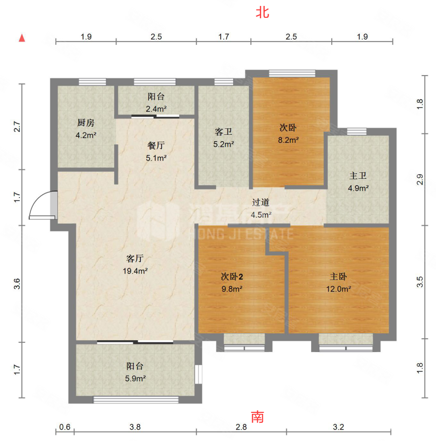 联发欣悦华庭户型图图片