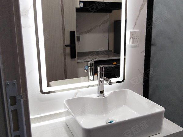 金华浦江县浦江城东中部水晶园区泊居公寓 精装修 电梯房没施齐全 拎包入住 价格实惠出租房源真实图片