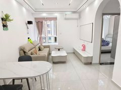 绵阳涪城七星楼凯德背后 精装奶油风一室一厅 拎包入住 可月付 随时看房出租房源真实图片