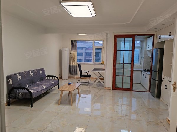 潍坊高新区新市府现代锦绣城吾悦广场,精装两室,全套家具家电,小区另