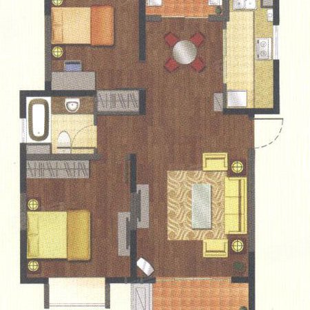 【多图】御景名仕苑,前洲租房,御景名仕苑 精装两房 设施齐全 拎包