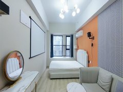金马路紫东创意园新出云都会精装单身公寓拎包入住民用水电随时看