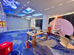 长沙开福湘江世纪城新出直播间)现成的14个房间)有车位,带超大会议室,随时看出租房源真实图片