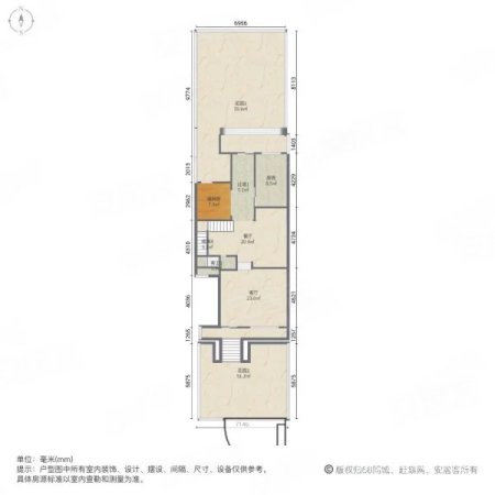 锦绣御景国际(别墅)6室2厅5卫271㎡南北650万