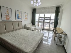 临沂兰山金雀山路新闻大厦附近河景公寓天元国际南向45平一室一厅拎包入住出租房源真实图片