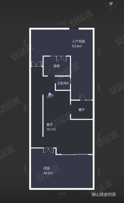 剑桥水岸4室2厅5卫355㎡东648万