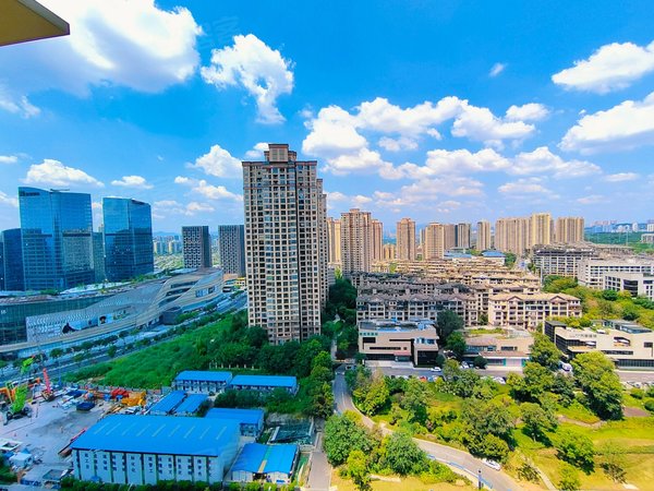 重庆渝北照母山约克郡禧悦渝北区 约克郡禧悦 出门轻轨出租房源真实