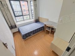 合肥肥西肥西县城可短租月付 禹州天玺 信地华地城 精装卧室阳台 拎包即住出租房源真实图片