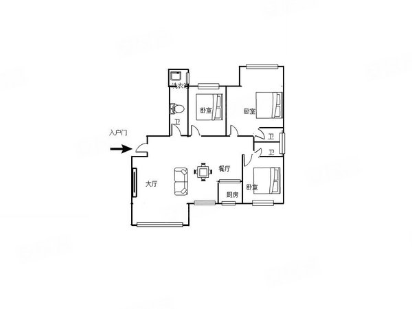 石狮宝秀小区(真实保证)宝秀小区3室出租房源真实图片