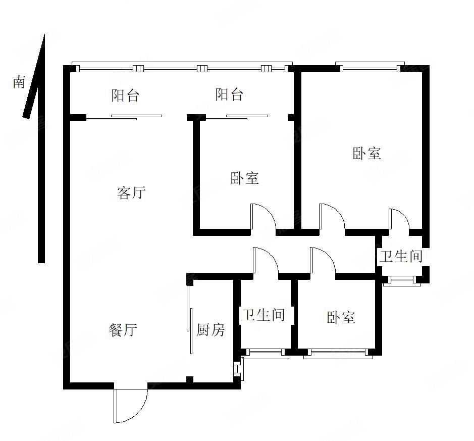 新泰中泰御湖湾户型图图片