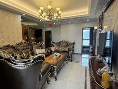 宜宾翠屏西郊江语城豪华装修电梯房。三室两厅一卫。全房定制家具。真实图片出租房源真实图片