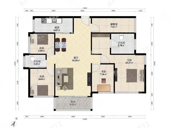 深圳南山大学城宝能城花园(东区)急租!可以养宠物!