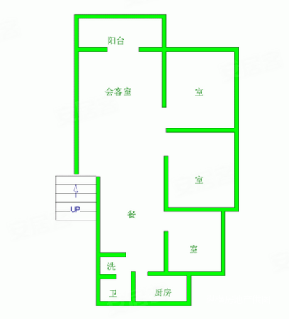 龙腾山庄3室2厅1卫101.8㎡南北52.8万