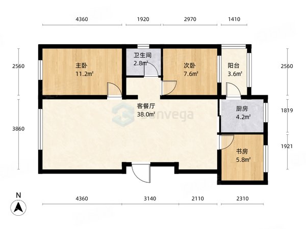 昌吉昌吉市华洋广场吉祥花园(长宁南路)吉祥花园电梯六楼  两室两厅