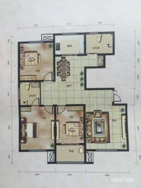 上城府第 小高层 带储藏室 毛坯套三双卫,生活交通