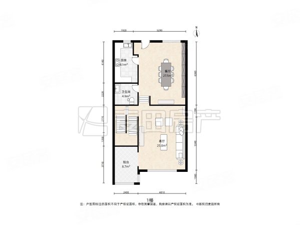 燕西台(别墅)4室2厅4卫328.91㎡南北2580万