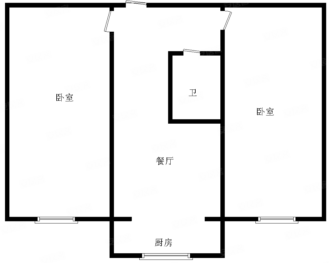 山东路小区2室1厅1卫52.02㎡南73万