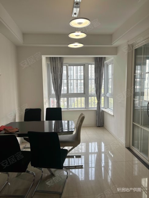 钟吾壹号洋房精装修三室两厅两卫户型方正