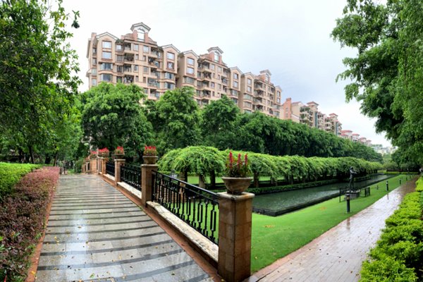汇景新城中央庭院