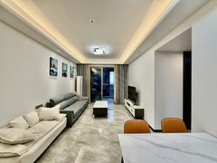 东莞万江客运总站保利首铸天际 高层看江非常漂亮 装修保养非常好 家私家电齐全出租房源真实图片